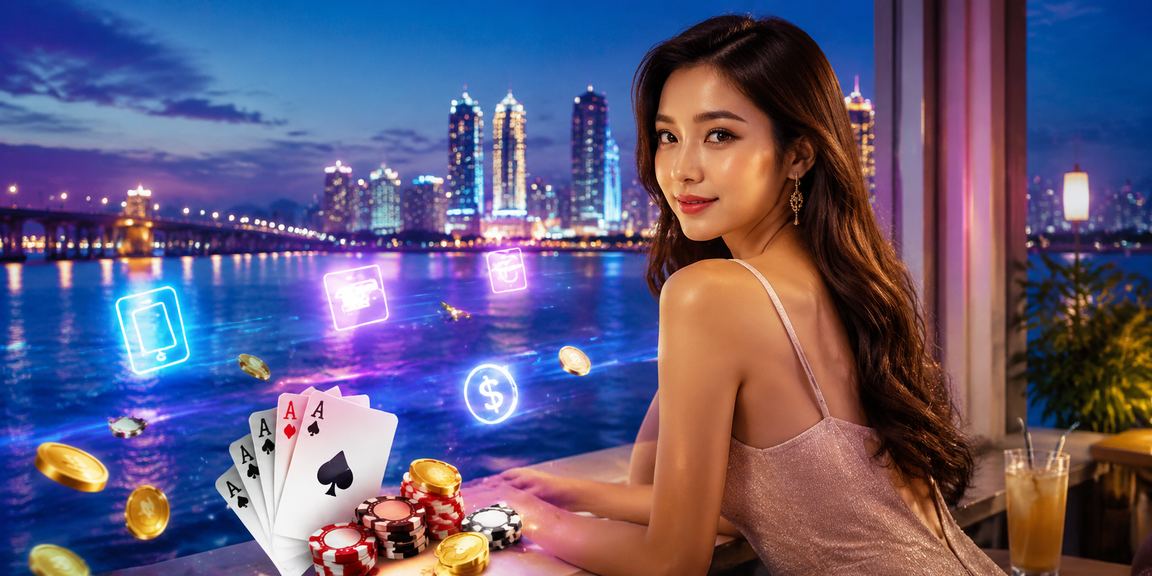 Suasana permainan poker dan Teen Patti di platform khozkutop6b untuk pengguna Johor